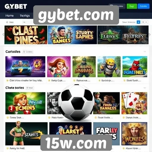 Avaliação das opções de jogos disponíveis em gybet.com
